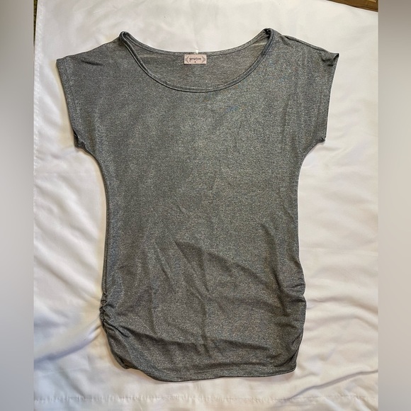Gemstone size small gray blouse - Picture 1 of 7